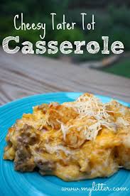 Let's just take a moment to thank food for being so awesome. Cheesy Tater Tot Casserole Recipe Recipes Food Tater Tot Casserole Recipes