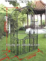 Ferro Forjado Pergola Metal Arco Do Jardim Com Banco Pergola Ferro Forjado Arco Jardim Pergolado De Ferro