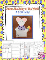 Perfect for 2nd or 3rd grade #teaching #partsofspeech #pronouns #2ndgrade #3rdgrade. Julius The Baby Of The World Craftivity Kevin Henkes Craftivity Kevin Henkes Julius