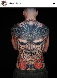 Alexander volkov tattoo