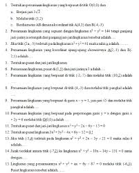 Soal dan pembahasan materi lingkaran kelas 11 oleh diposting pada maret 7, 2021. Contoh Soal Dan Pembahasan Persamaan Lingkaran Berbagai Contoh