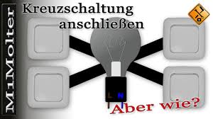 Bitte helfen sie uns, die qualität unserer verwendungsbeispiele zu verbessern und melden sie fehler. Kreuzschaltung Anschliessen Wie Erlautert Von M1molter Youtube