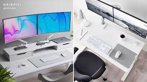 — then an even bigger desk is in order. 20 Best Minimalist Desk Setups Home Office Ideas Gridfiti