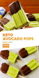 Keto Avocado Pops Are The Perfect Healthy Treat Recipe Keto Avocado Keto Keto Approved Foods