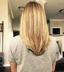 V Shape In The Back With Some Long Layers Hair Styles Thick Hair Styles Long Hair Styles