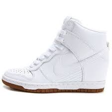 Nike Women S Dunk Sky Hi Essential Sneakers From Finish Line Nike Dunk Sky Hi Essential Womens 644877 103 White Gum Wedge Sneakers Size 7 5 Wedge Sneakers Nike Dunks Sneakers