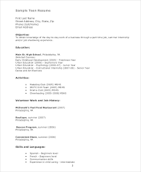 The second one features casual babysitting jobs related to examples of resume for teenagers are always available on our site. Teen Resume Samples Format 1st Resume Template Insymbio