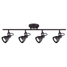 Canarm Polo 29 In 4 Light Oil Rubbed Bronze Track Lighting Fixture It622a04orb10 The Home Depot Track Lighting Kits Track Lighting Track Lighting Fixtures