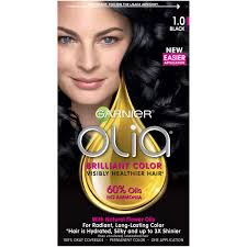 The permanent hair colors have ammonia in them along with peroxide. Garnier Olia Oil Powered Permanent Hair Color 1 0 Black 1 Kit Walmart Com Walmart Com