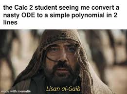 Mahdi (I have a table of Laplace Transforms