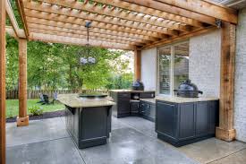If you have a good budget, you can move up to an outdoor kitchen island that comes with an internal grill. Outdoor Kitchen Islands Houzz