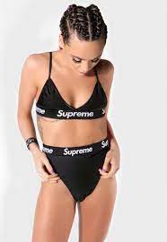 Ayyyvreytate Supreme Clothing Supreme Girls Bikinis