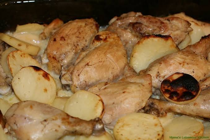 Chicken with Garlic Sauce