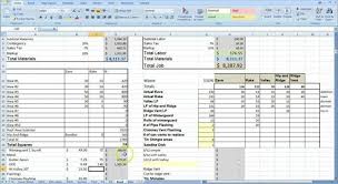 Cost Estimating Sheet With Excel For The General Contractor Estimate Template Budgeting Project Management Templates