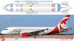 Air Canada Rouge Airbus A319 Version 1 Two Aircraft With This Arrangement Air Canada Rouge Airbus Aircraft