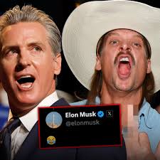 Kid Rock Claps Back at Gavin Newsom's A.I. Pic of Musician 'Supporting' Him