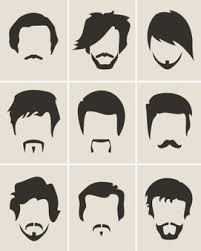 Cortes de pelo tribal y dibujos. Cortes De Pelo Para Hombres Vector Gratis