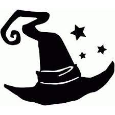 Silhouette Design Store Whimsical Witch S Hat Halloween Vinyl Halloween Silhouettes Halloween Art