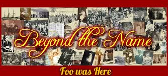 Genealogy Foo Was Here Beyond The Name