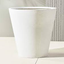 Find the perfect patio furniture & backyard decor at hayneedle, where you can buy online while you explore our room designs and curated looks for tips, ideas & inspiration to help you along the way. Shore White Extra Large Outdoor Planters Reviews Cb2