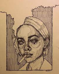 Pregnant Because Accident Completed Art Drawings Sketches Drawings Sketches