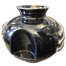 A wide variety of deco glass vase options are available to you, such as size, material, and commercial buyer. Art Deco Black Silver Ceramic Italian Vase By Deruta Circa 1930 134465