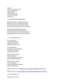 Ada juga mars muhammadiyah, mars 'aisyiyah, mars nasyiatul 'aisyiyah, mars pemuda muhammadiyah dan mars imm. Lirik Lagu Perjuangan Mahasiswa Hitam Putih