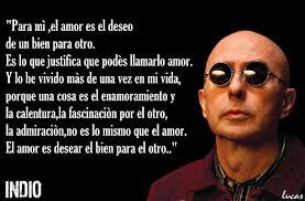 Carlos alberto indio solari es un músico, cantante y compositor argentino, uno de los. Frases De Amor Romanticas Largas Klewer E
