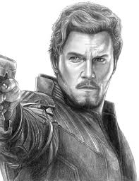 Star Lord Peter Quill Avengers Infinity War By Soulstryder210 Marvel Drawings Avengers Drawings Marvel Art Drawings