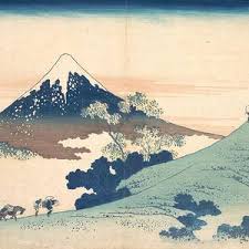 Boy Viewing Mount Fuji Painting By Katsushika Hokusai