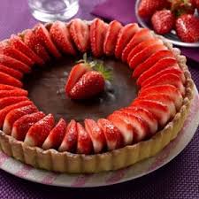 Tarte Chocolat Fraises Tart Recipes Gourmet Recipes Chocolate Craving