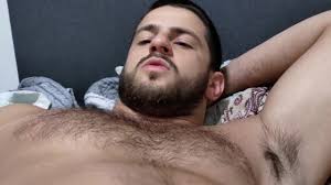 Hairy chested stud shows off - dirty talk - calm voice asmr POV