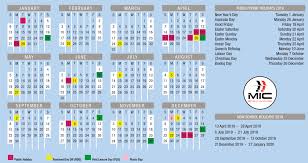 2019 Rdo Calendar