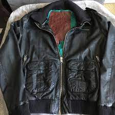 Superdry Jackets Coats Superdry Leather Jacket Brad Bomber Lite Poshmark