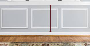 I surfed the web to get inspirations,while searching i found out that when installing the chair rail , the general rule of thumb is to place your chair rail between 30 and 48 inches above the floor. How To Install Easy Diy Wainscoting This Old House
