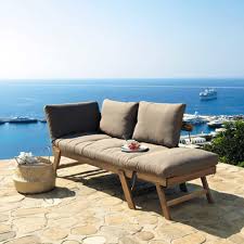 Banquette De Jardin Modulable 3 Places En Acacia Relax Maisons Du Monde Banquette Jardin Banc Jardin Banquette