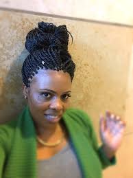 This fast method is favoured by hairstyle chameleons, who love to hop from voluminous curly to straight hairstyles. Photo Of Brown Sugar African Hair Braiding Weaving Houston Tx United States My Senegalese Twist Hairstyles African Hair Braiding Styles Twist Hairstyles