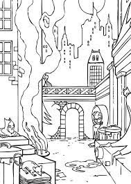 Til that gotham city from batman ad dc lore is located in cumberland county, nj in some iterations. Batman Gotham City Coloring Page Coloring Sun