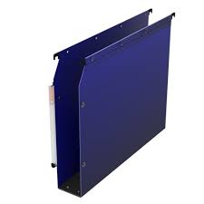 Les dossiers suspendus armoire vous permettront de ranger vos documents rapidement, sans encombrer vos tiroirs. Dossier Suspendu Plastique Volet D Agrafage L Oblique Az Fond 8 Cm Pour Armoire