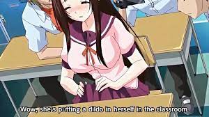Hentai classroom dildo