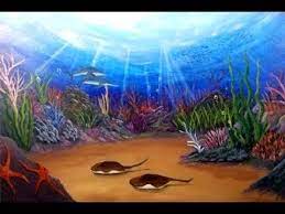 All you need to do is sort by 'orders' and you'll find the bestselling coral reef art on aliexpress! Life Underwater Coral Reef Seascape Acrylic Painting Tutorial Youtube Underwater Painting Ocean Waves Painting Seascape Paintings