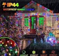 Amazon.com: Smart Color Changing Christmas Lights, 66ft 200 LED Red White  Blue Patriotic Lights with Remote and Timer, Dimmable RGB Twinkle Tree  Light ...