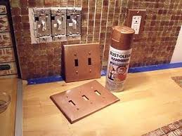 Kitchen Tile Job Grout Gone Astray Copper Decor Copper Spray Paint Copper Spray