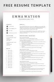 Simple Resume Template Download For Free Resume Template Ideas Of Resume Templat Free Resume Template Word Downloadable Resume Template Resume Template Free