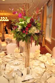 Vase Centerpiece Tall Arrangements Buffet Table Flowers Flower Centerpieces Wedding Wedding Table Flowers Wedding Flower Arrangements