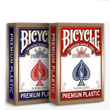 1 Deck Bicycle Cards Premium Plastic Playing Cards Regular Bicycle Deck Bridge Size Card Magic Trick Magic Props 88 58mm Playing Cards Aliexpress