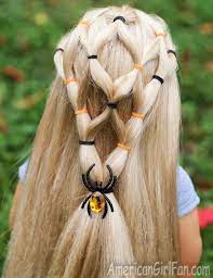 13 Great American Girl Doll Halloween Ideas Halloween Hair American Girl Doll Hairstyles American Girl Hairstyles