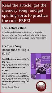 The I Before E Spelling Rule Pennington Publishing Blog Teaching Reading Strategies Teaching Spelling Spelling Instruction