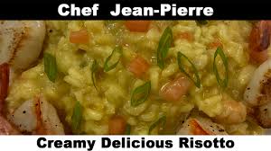 30+ years of experience in the culinary industry. Seafood Risotto Chef Jean Pierre