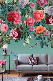 This particular theme is one of the most versatile simply because it is based on a subject that is already so diverse in its look and appearance. Majorelle By Albany Teal Mural Wallpaper Direct Albany Wallpaper Floral Wall Mural